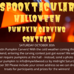Spooktacular Halloween Pumpkin Carving Contest (Virtual)