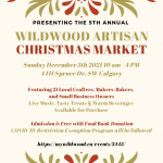 2021 Wildwood Artisan Christmas Market